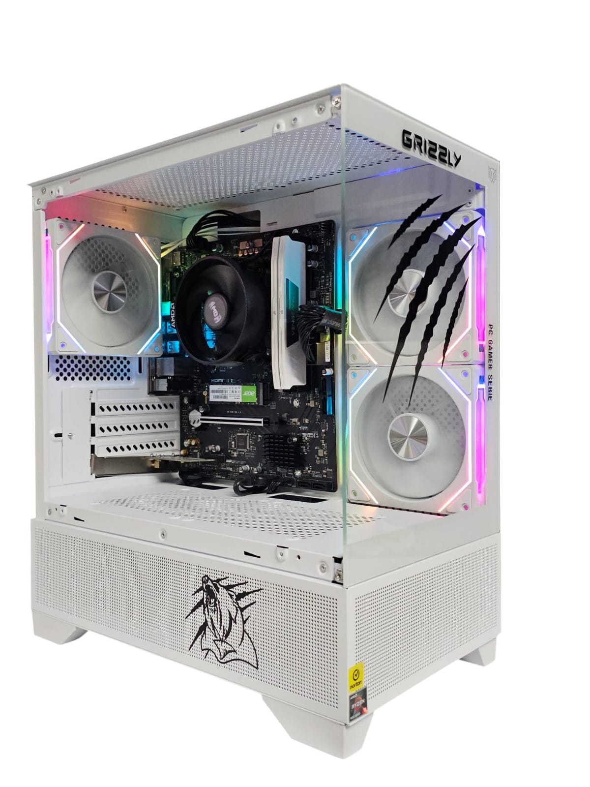 PC GAMER GRIZZLY AMD RYZEN 5 8500G 3.5GHZ 32GB M.2 1TB WIFI BT PG-AMD063