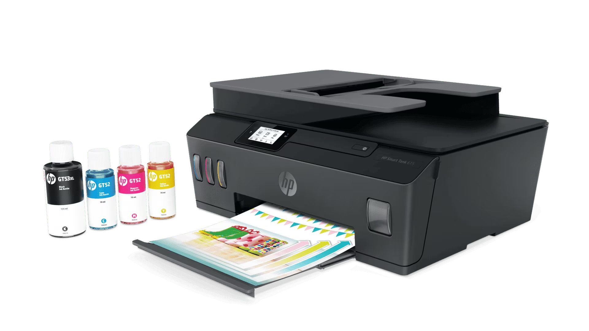 MULTIFUNCIONAL HP SMART TANK 615 A COLOR WIFI ETH FAX USB 11PPM Y0F71A