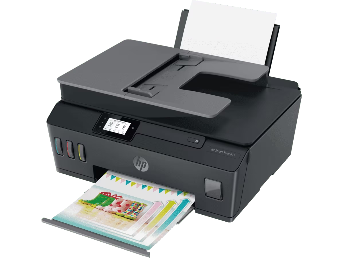 MULTIFUNCIONAL HP SMART TANK 615 A COLOR WIFI ETH FAX USB 11PPM Y0F71A