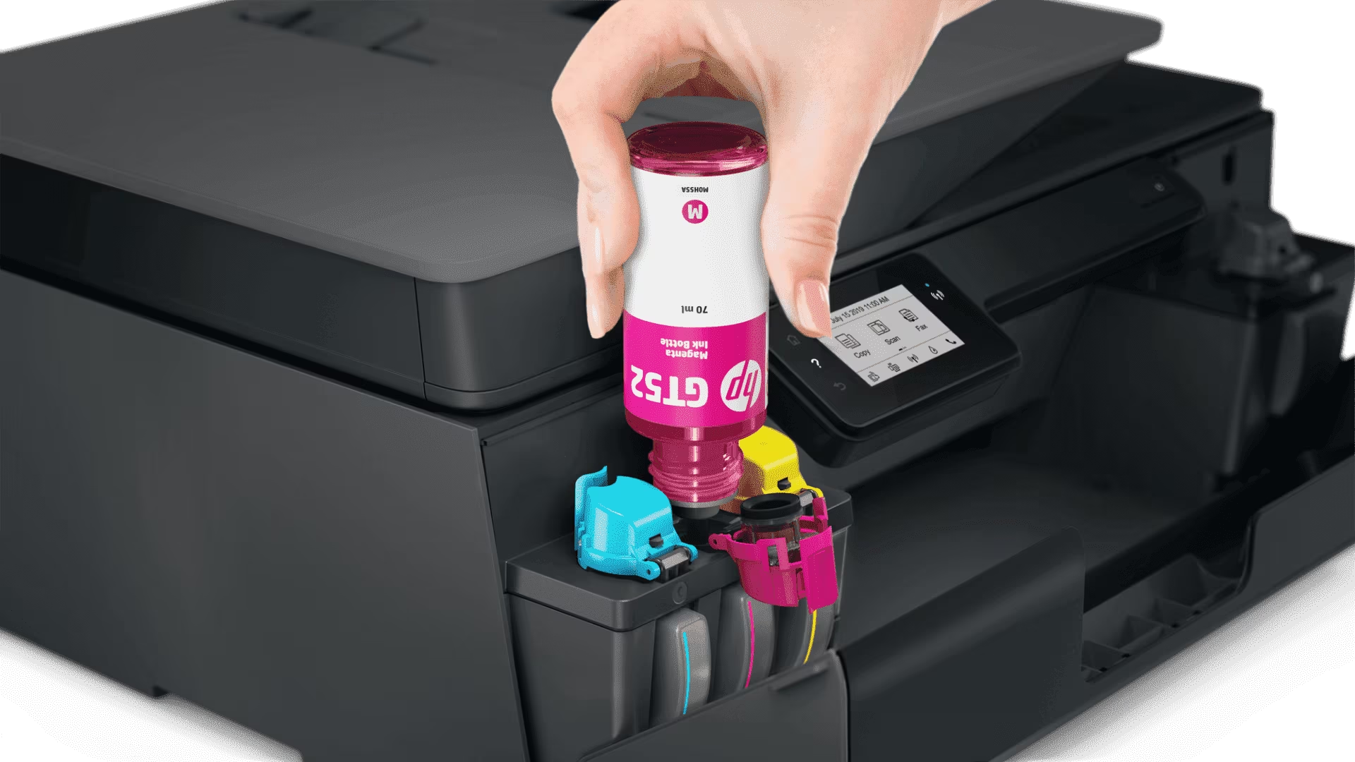 MULTIFUNCIONAL HP SMART TANK 615 A COLOR WIFI ETH FAX USB 11PPM Y0F71A