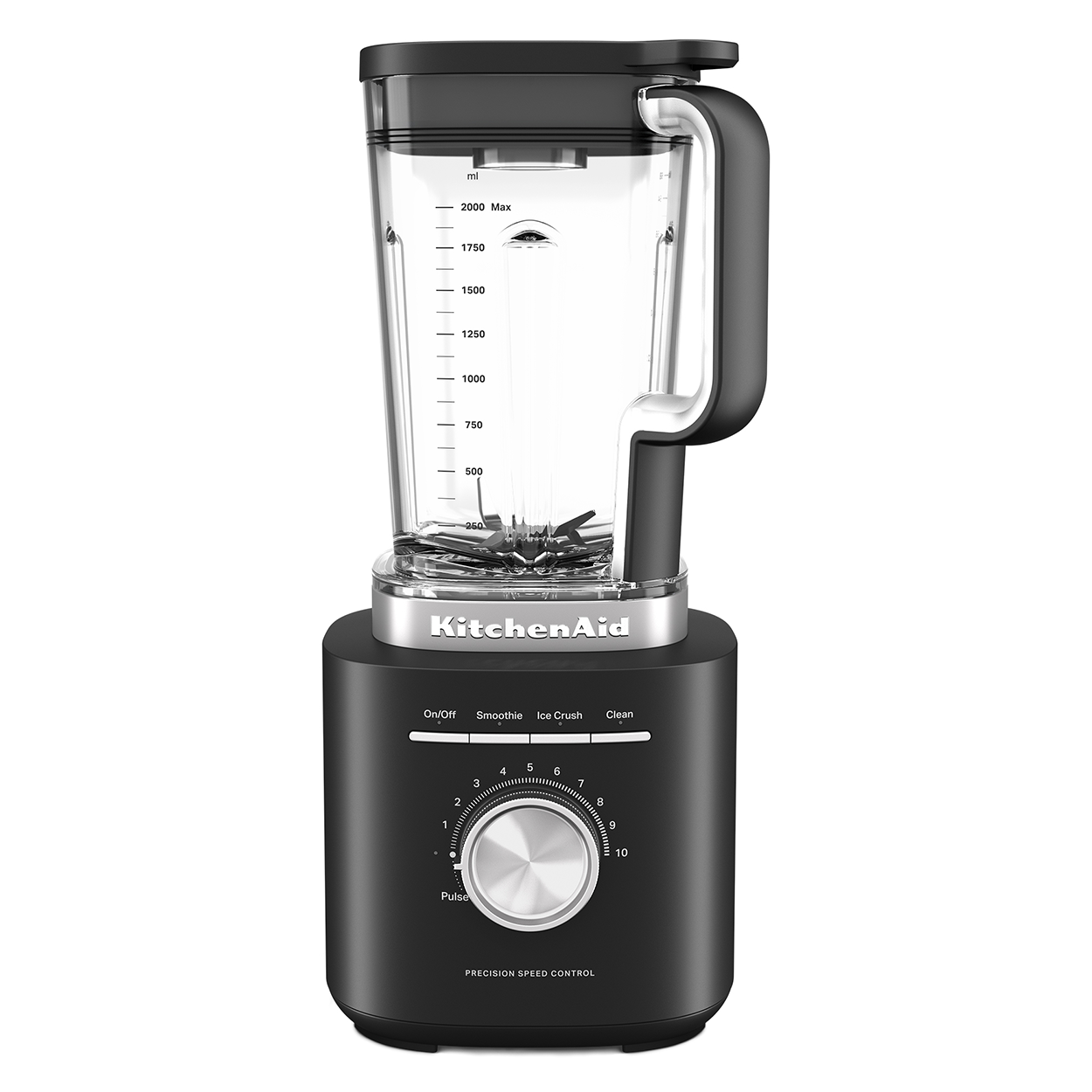 Licuadora Kitchenaid 7KSB2072MBM Pure Power  de 2L Negro Matte