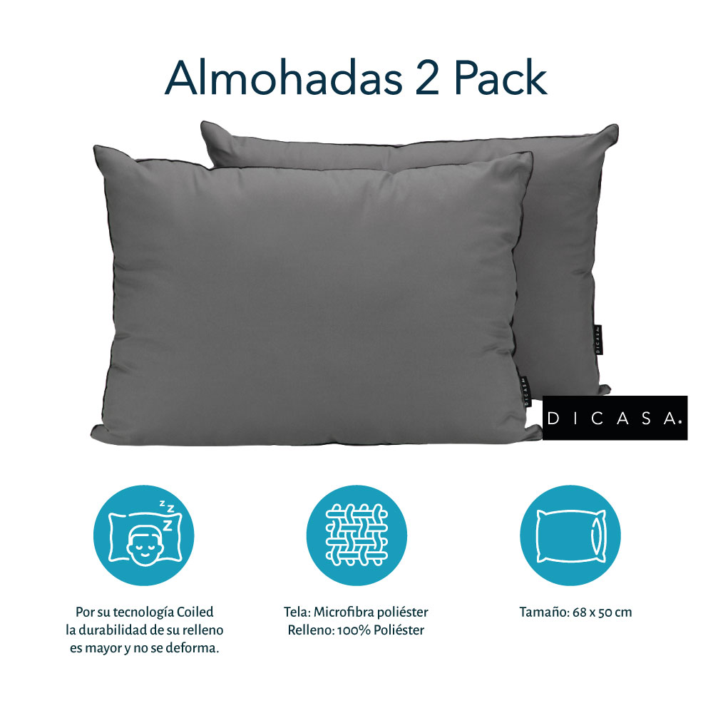 Edredon Matrimonial Dicasa Homy  Lila con Sabanas Softy  y Almohadas 2Pack