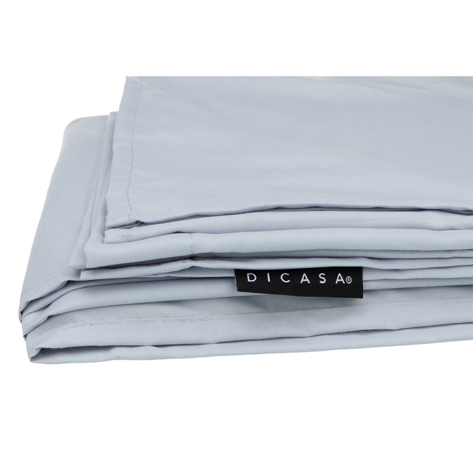 Edredon Matrimonial Dicasa Homy Gris con Sábanas Softy Platino