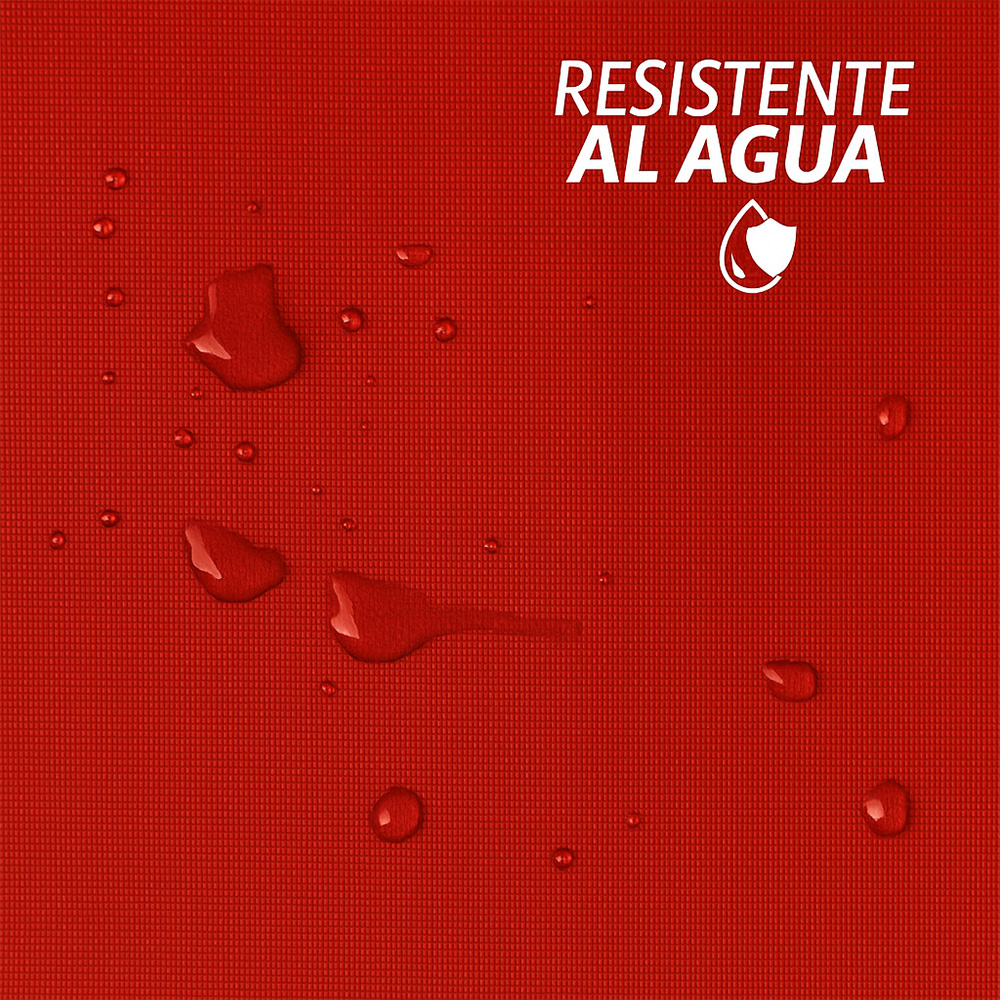 Ilios Innova | Toldo Plegable Rojo 3x4.5, Impermeable y Resistente al Clima con Estructura de Hierro y Tela Oxford.