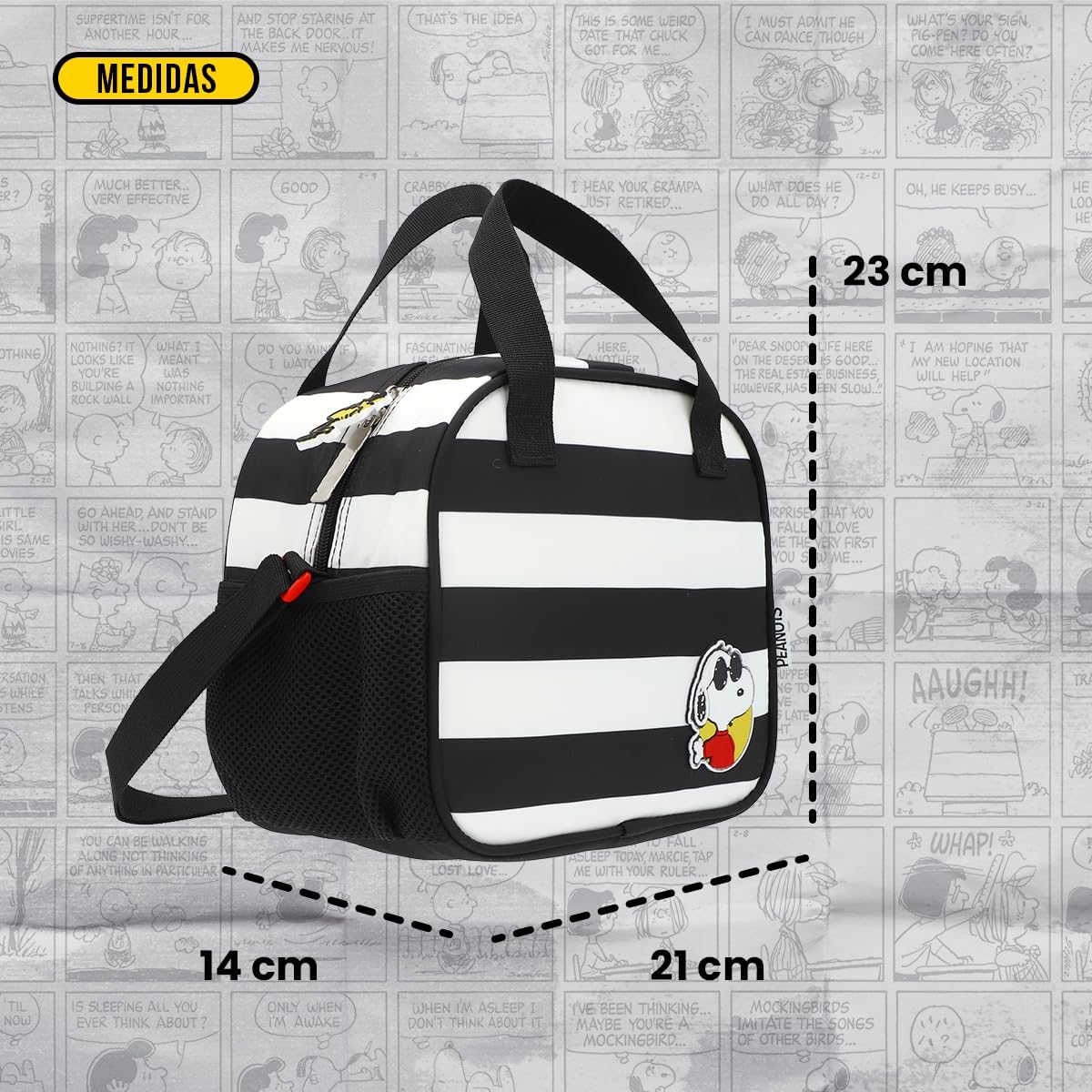 Lonchera Escolar Snoopy Lentes De Sol
