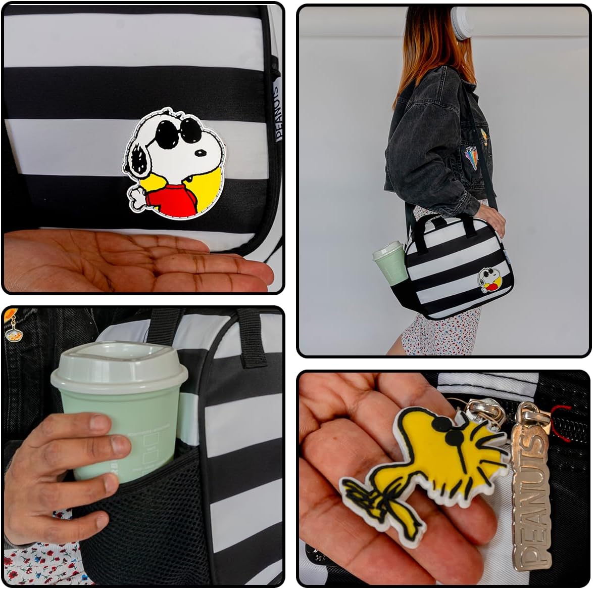 Lonchera Escolar Snoopy Lentes De Sol