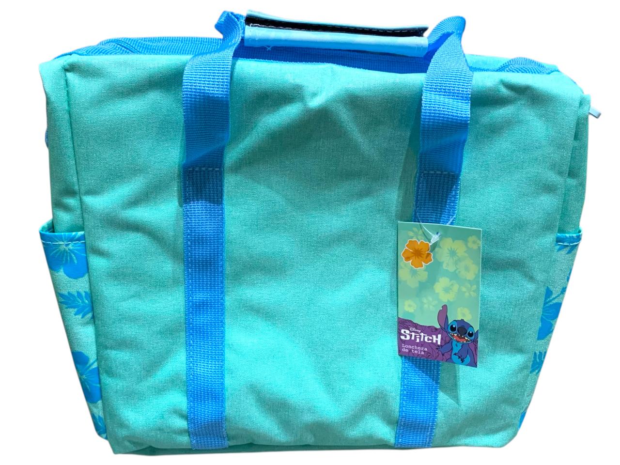Stitch Lonchera Termica con asa Grande 