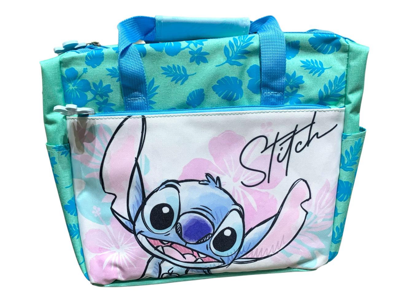 Stitch Lonchera Termica con asa Grande 
