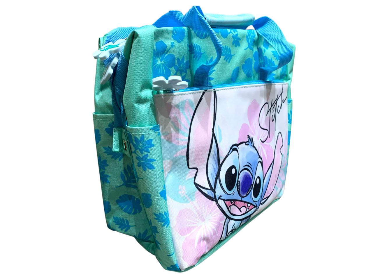 Stitch Lonchera Termica con asa Grande 