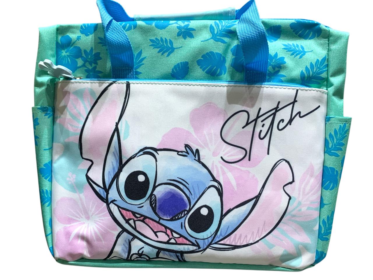 Stitch Lonchera Termica con asa Grande 