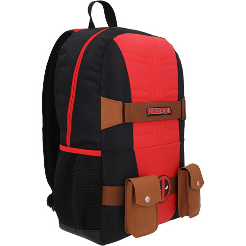 Deadpool Mochila Escolar Marvel  Rojo