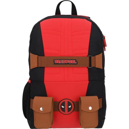 Deadpool Mochila Escolar Marvel  Rojo