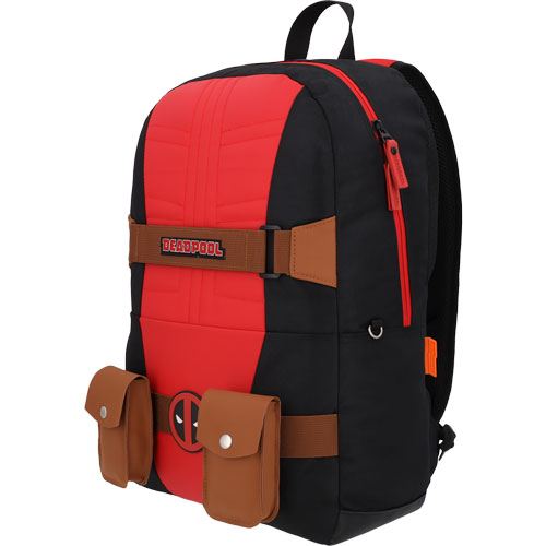 Deadpool Mochila Escolar Marvel  Rojo
