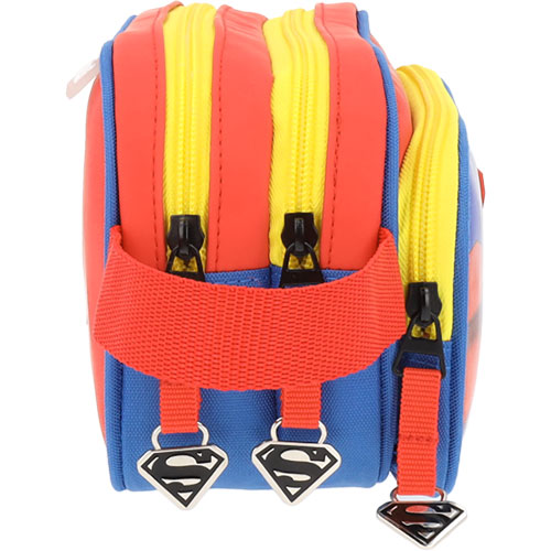 Superman Set Mochila Escolar y lapicera con Capa Dc Comics Set Con 2 piezas