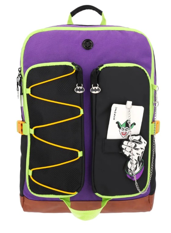 Joker Mochila Carta Dc Comics Back Pack con llavero Premium 