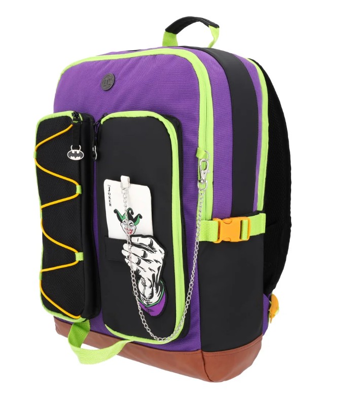 Joker Mochila Carta Dc Comics Back Pack con llavero Premium 