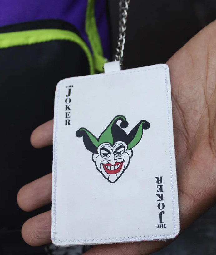 Joker Mochila Carta Dc Comics Back Pack con llavero Premium 