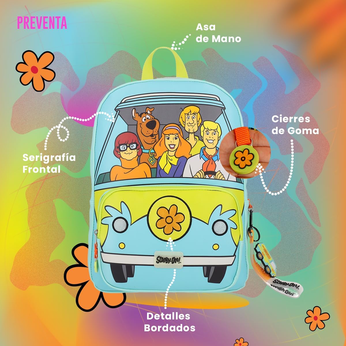Scooby Doo Mochila Máquina del Misterio