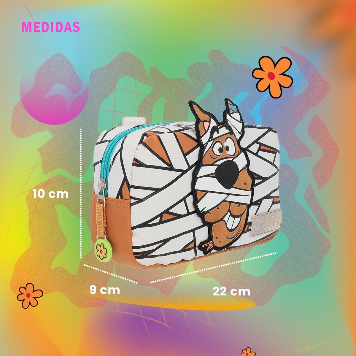 Scooby Doo Lapicera Luminiscente Estuchera Momia Brilla en la obscuridad