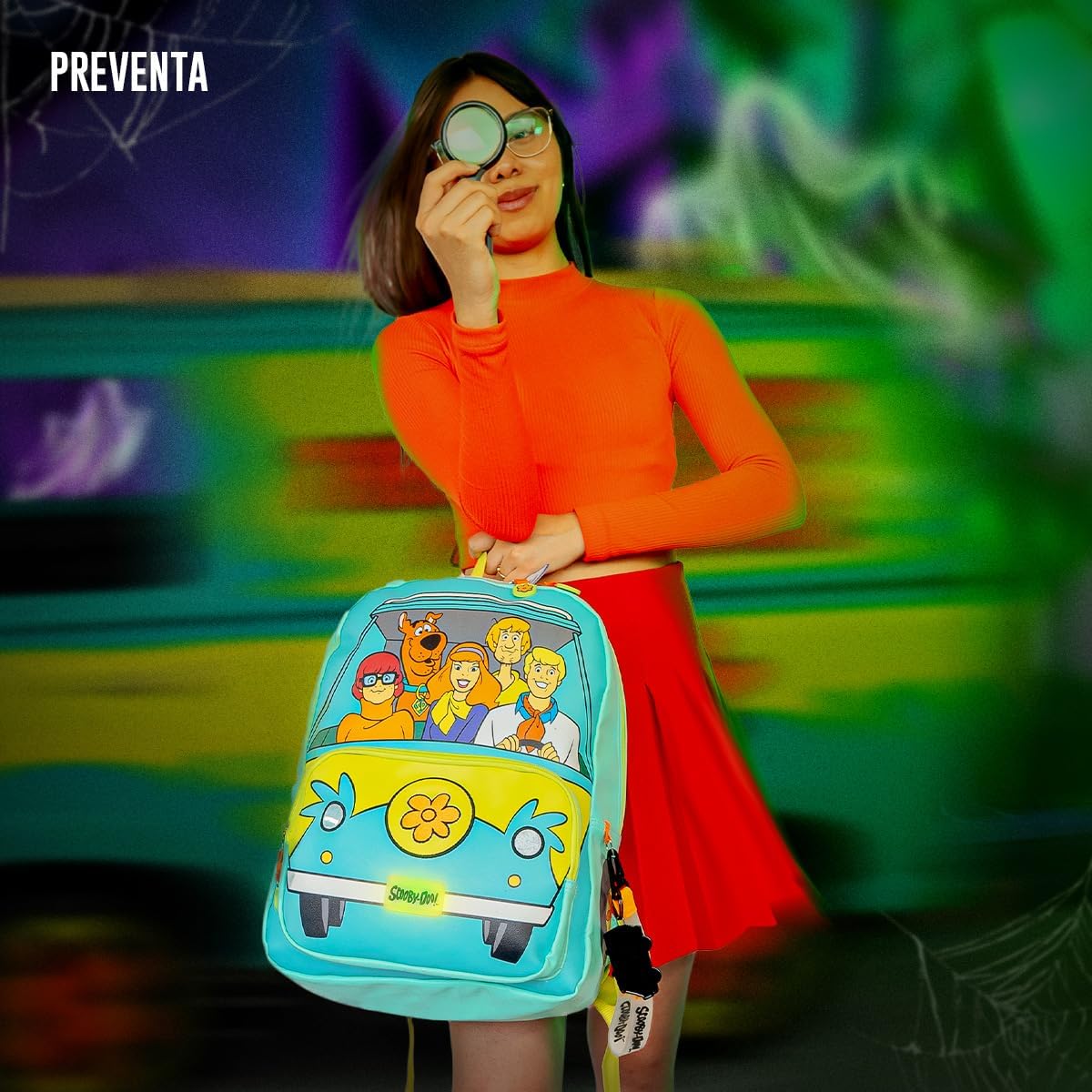 Scooby Doo Mochila Máquina del Misterio