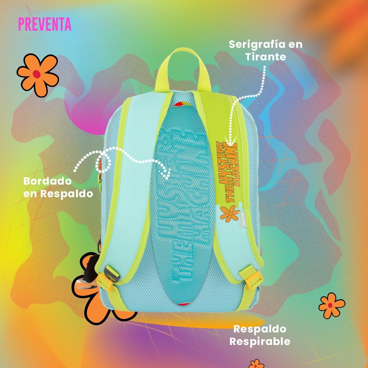 Scooby Doo Mochila Máquina del Misterio