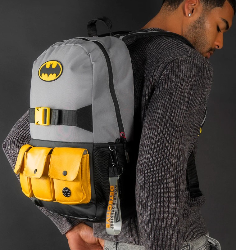Batman Mochila Back Pack Porta Laptop Classic Style