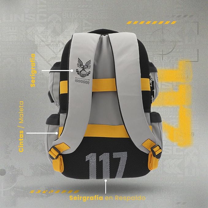 Halo Mochila Tactica Edicion Limitada Back Pack 