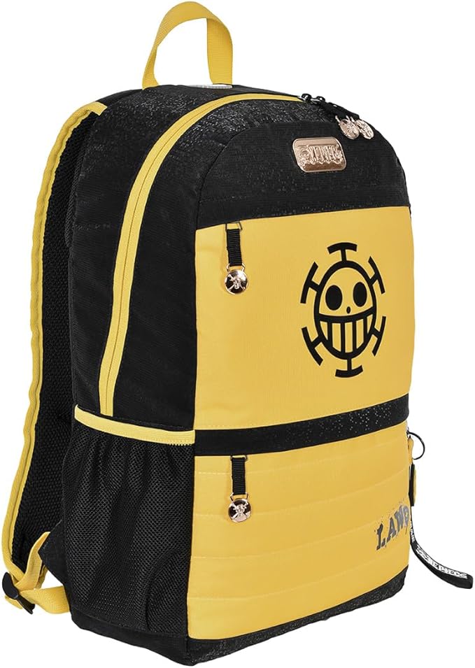 One Piece Mochila Trafalgar Back Pack Edición Limitada capacidad 19L, Amarillo, Grande