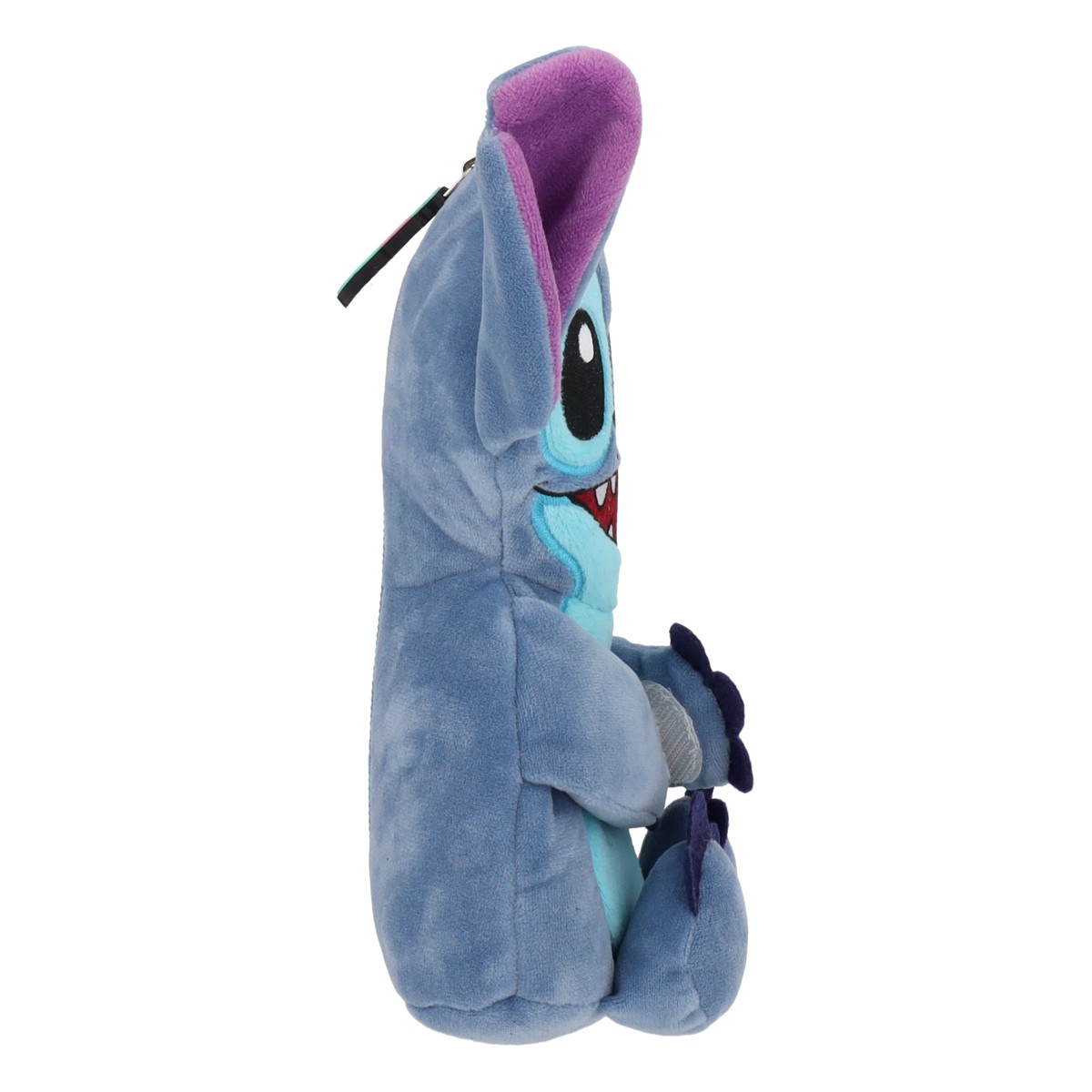 Stitch Lapicera 3D Disney Estuche Estuchera Porta Lapices Azul