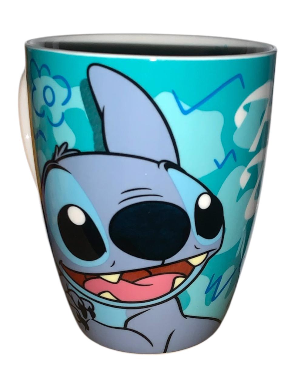 Stitch Tarro Belly de Porcelana Taza  en caja de regalo 500 ml 