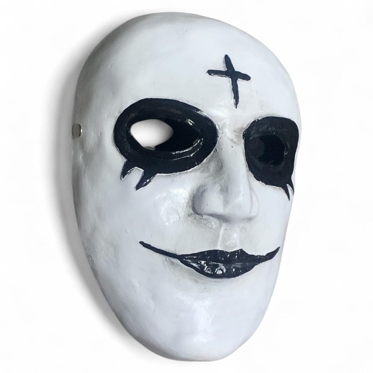 Mascara La Purga Disfraz Halloween Cosplay Kiss Me God Cruz Fibra de Vidrio
