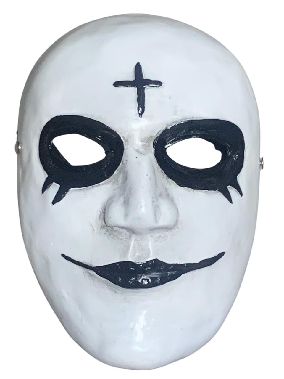 Mascara La Purga Disfraz Halloween Cosplay Kiss Me God Cruz Fibra de Vidrio