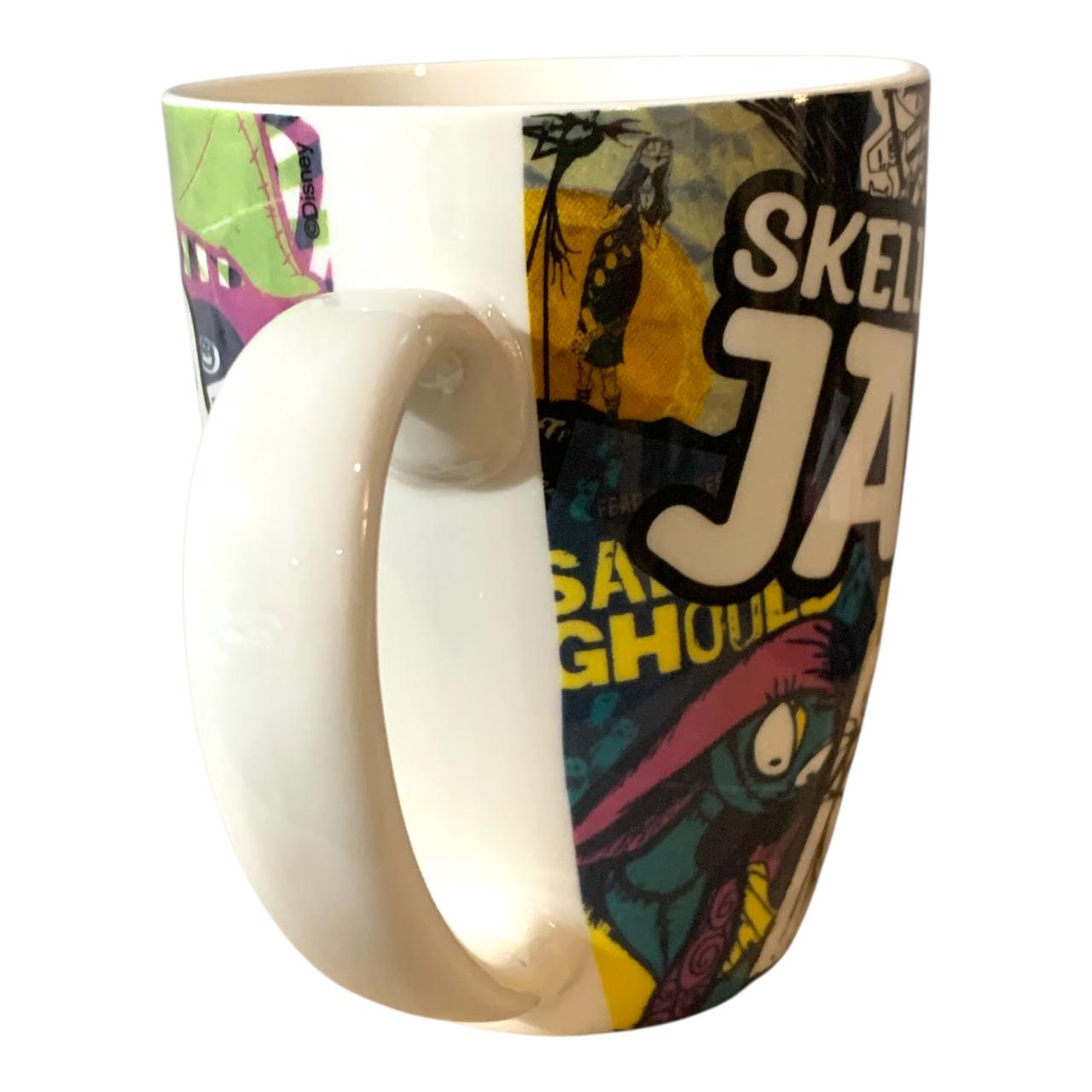 Taza Jack Skellington Taza Belly de Porcelana El Extraño Mundo de Jack Capacidad 500 ml con Caja de Regalo