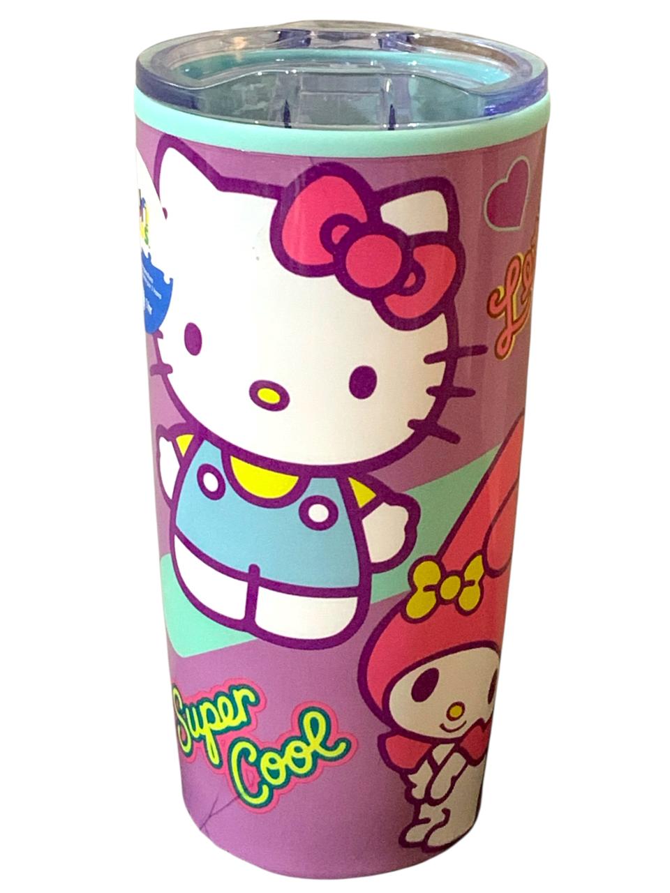 Termo Hello Kitty & Friends Doble Pared  Lets Go Sanrio Capacidad 500 ml