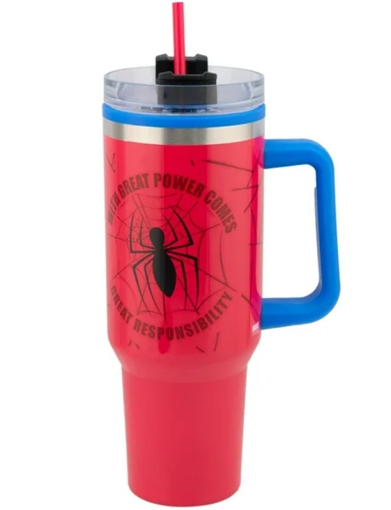 Termo Spiderman Doble Pared El Hombre Araña Avengers Marvel Capacidad 1.2 L