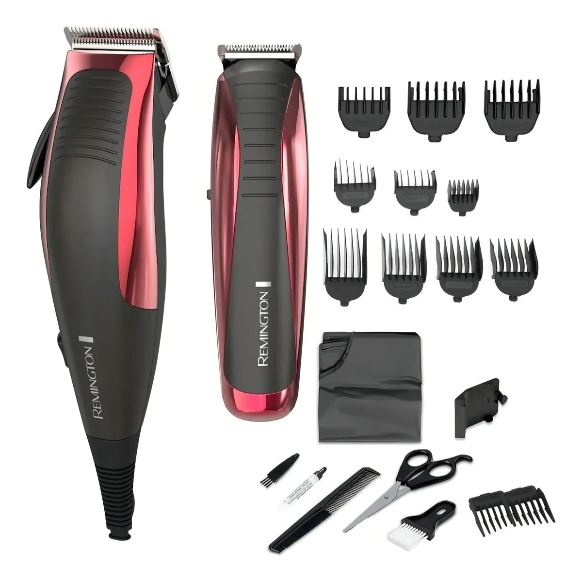 Kit recortador y detallador cabello Remington 23 piezas barba