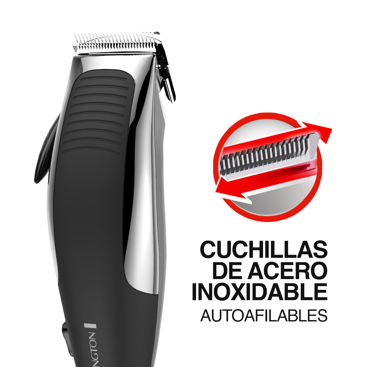 Maquina cortar cabello Remington 12 accesorios acero inoxidable