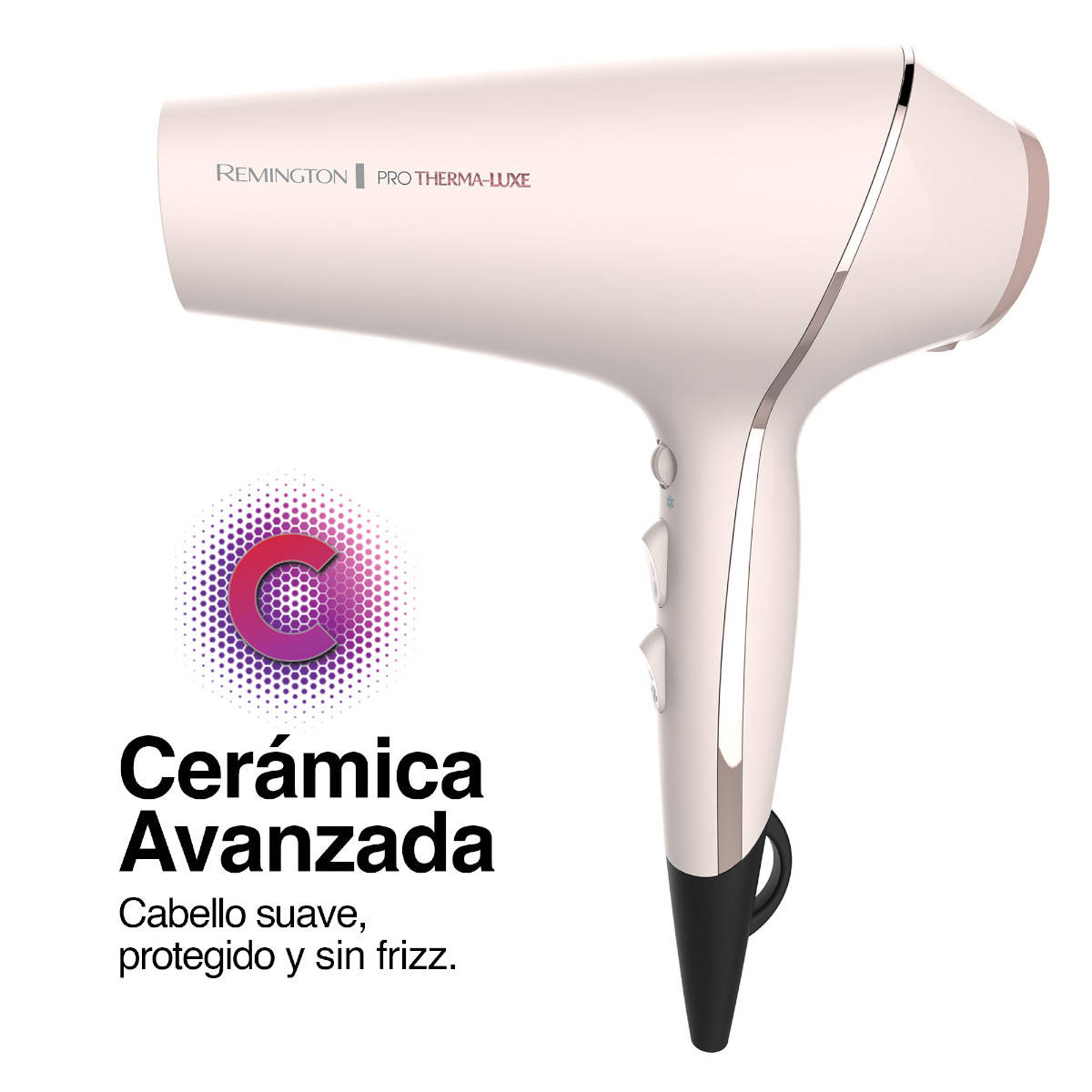Secadora Remington Profesional 1900W cerámica con Iones
