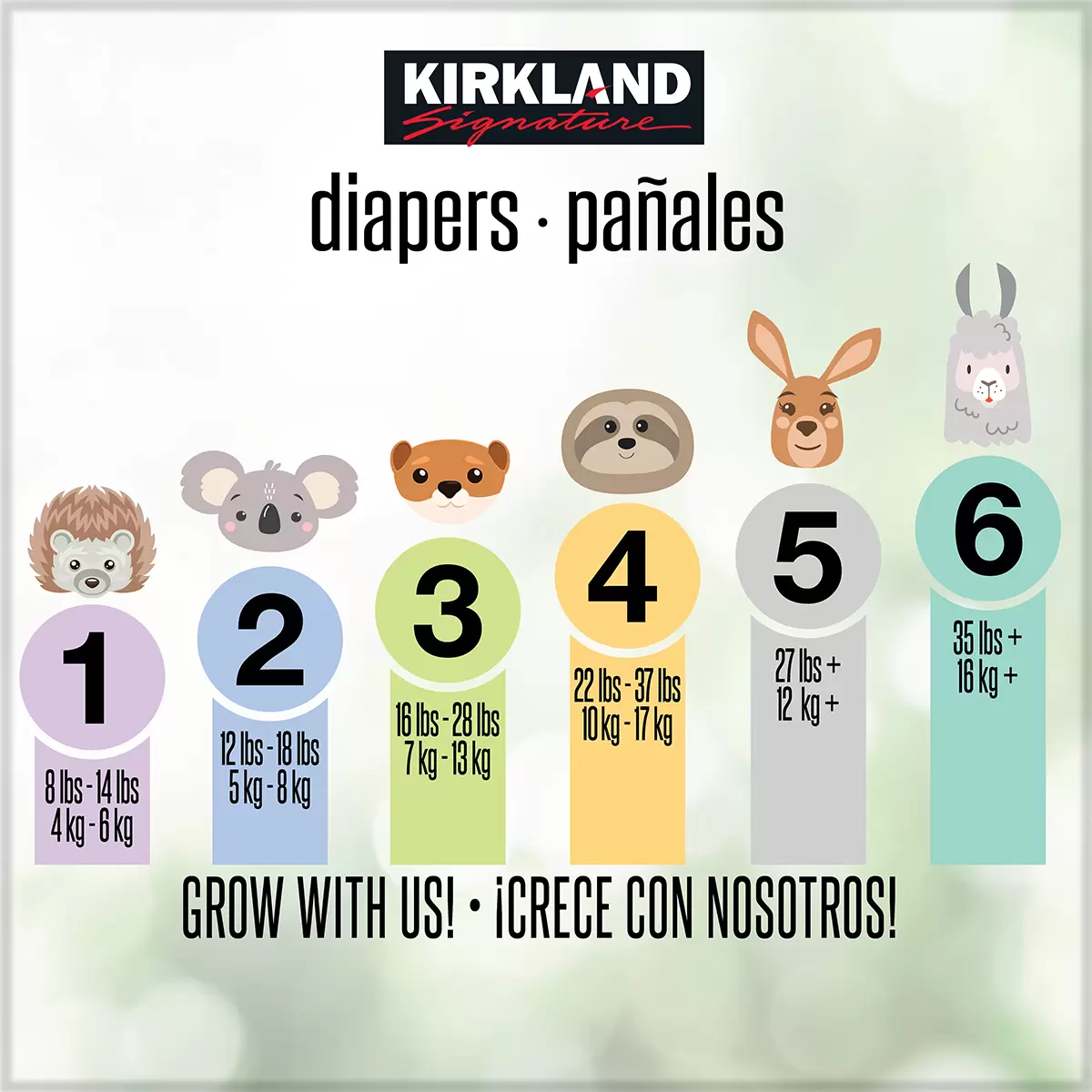 Pañales Etapa 5 Unisex 168 pzas Kirkland Signature