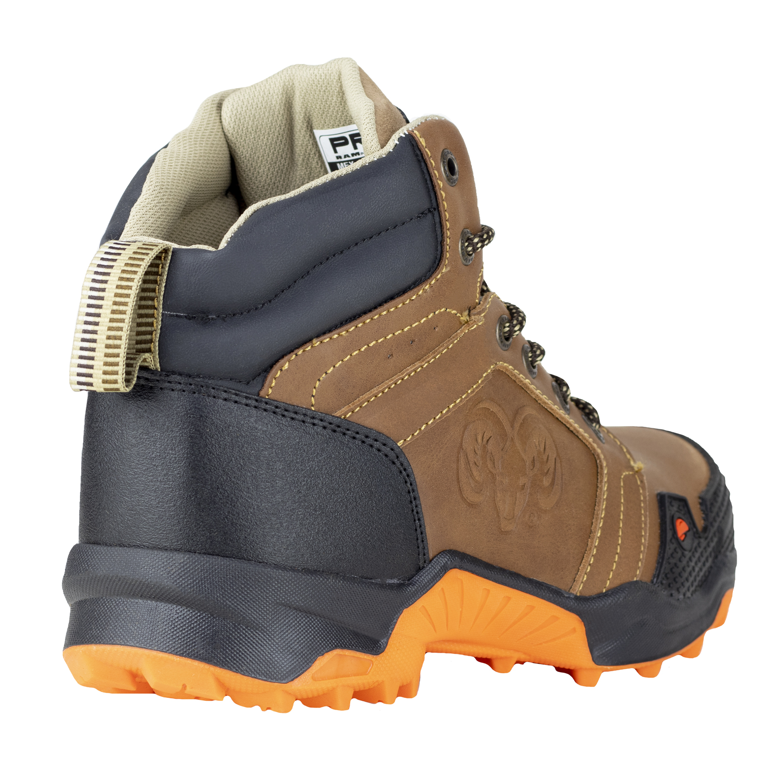 Calzado De Seguridad Botas Con Casquillo New Ram 99301 Crazy Avellana