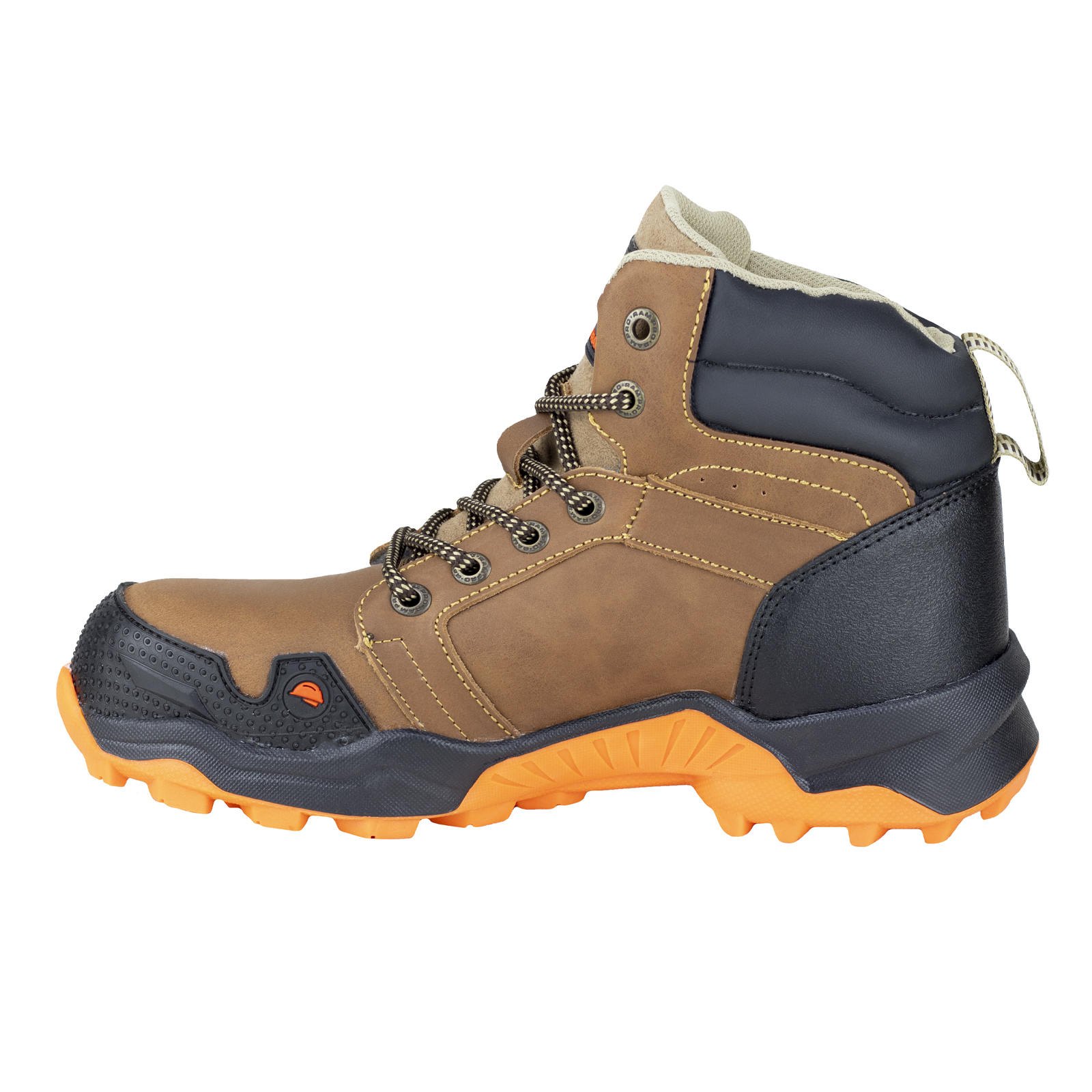 Calzado De Seguridad Botas Con Casquillo New Ram 99301 Crazy Avellana