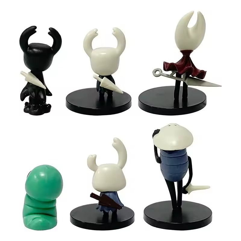 6 Figuras de Coleccion Hollow Knight Hornet Anime