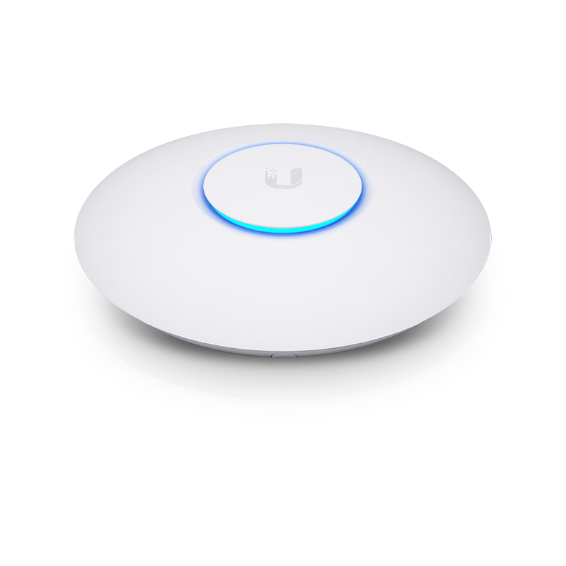 Ubiquiti Networks Access Point UniFi 802.11ac Wave 2,  MU-MIMO4X4 con antena Beamforming, hasta 1.7 Gbps, para interior PoE 802.3af, soporta 200 clientes, incluye PoE