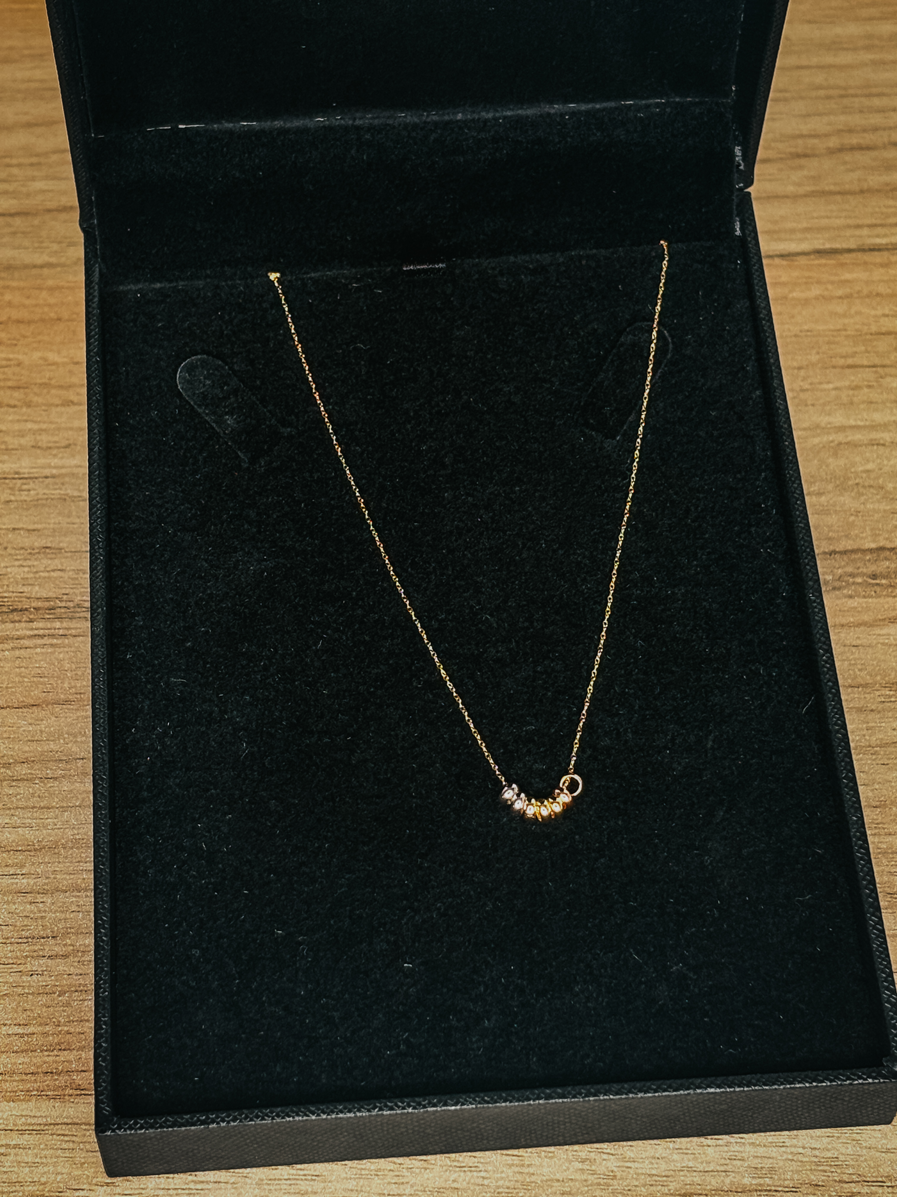 Cadena Oro Italiano 10k, Semanario Para Mujer -Collar 3 Oros (Oro blanco, Oro Amarillo, Oro Rosa) | Joyería Fina