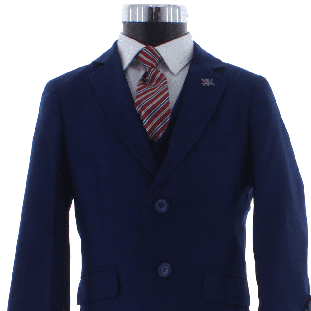 Traje de Vestir para Niño 3 Piezas 3989 Azul Rey 2 a 17 Años