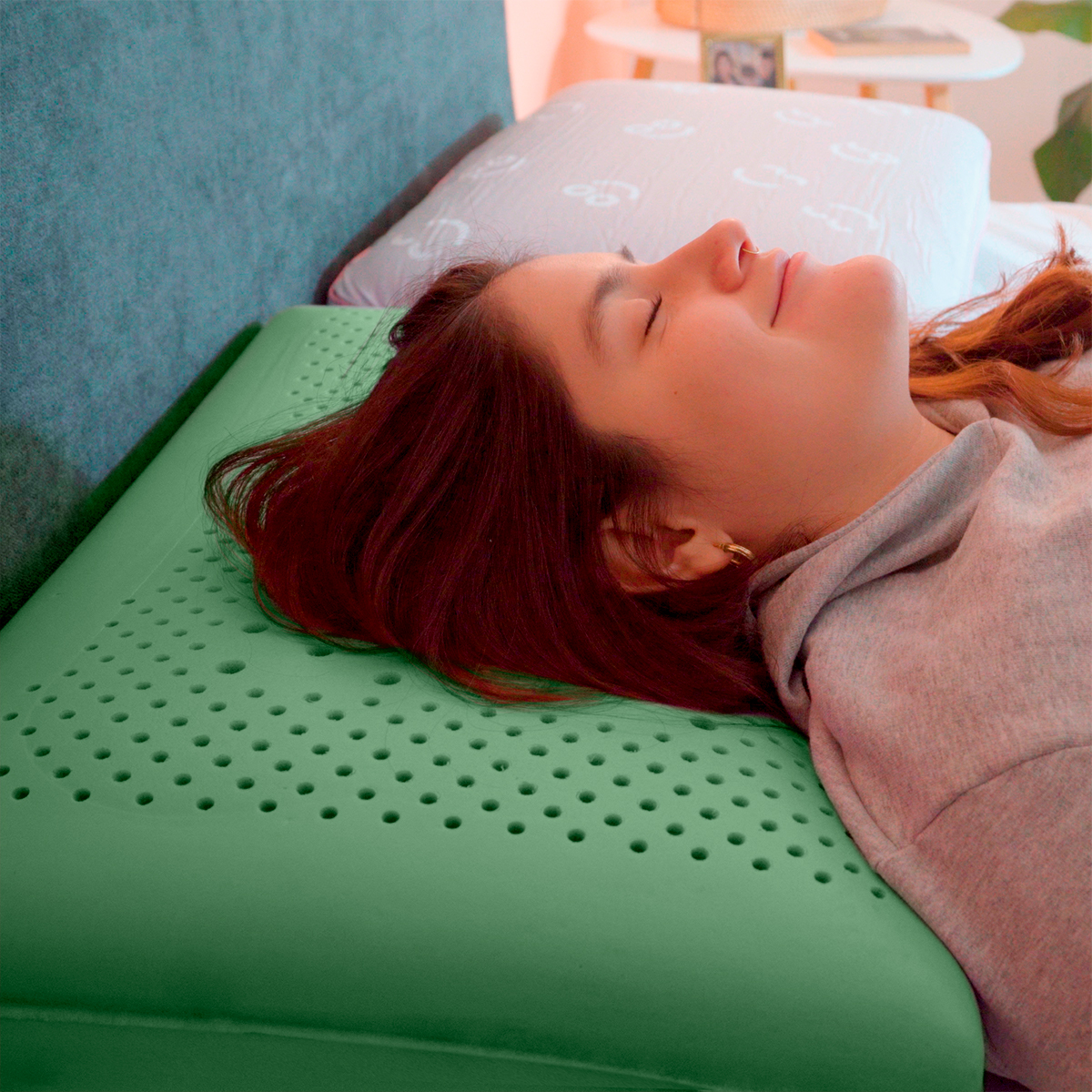 Almohada de Memory Foam Roomi Menta + Pillow Mist