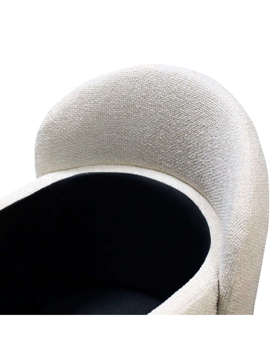 Baúl de Almacenamiento Daly Beige, Tapa Abatible