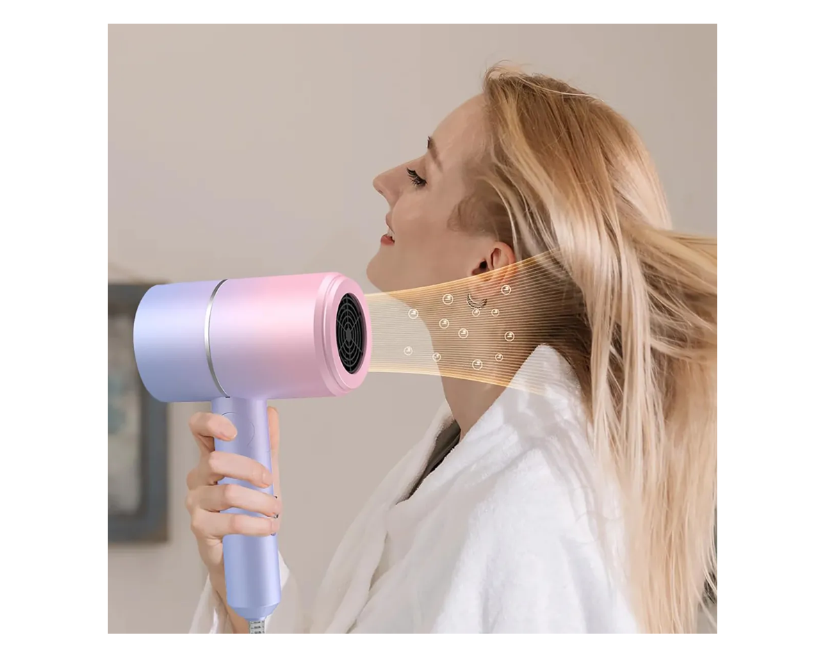 Secador De Pelo Profesional Plegable Para Mujer 1800w