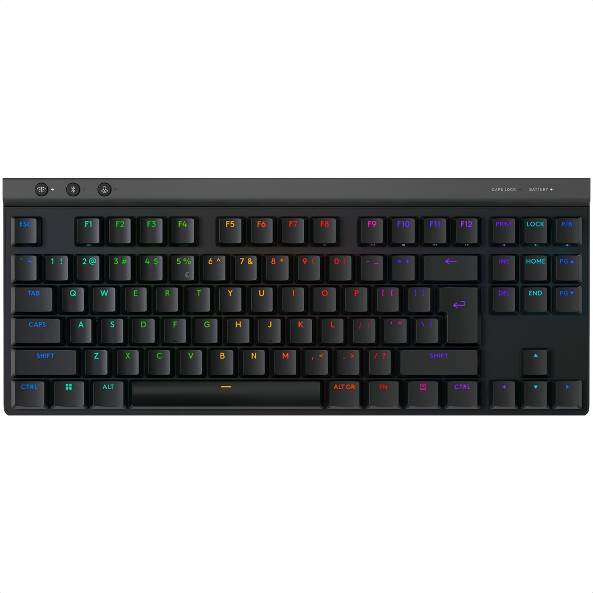 Teclado Logitech G515 LIGHTSPEED TKL Mecanico RGB Bluetooth Switch GL Brown Tactil Gamer USB Ingles 920-012423