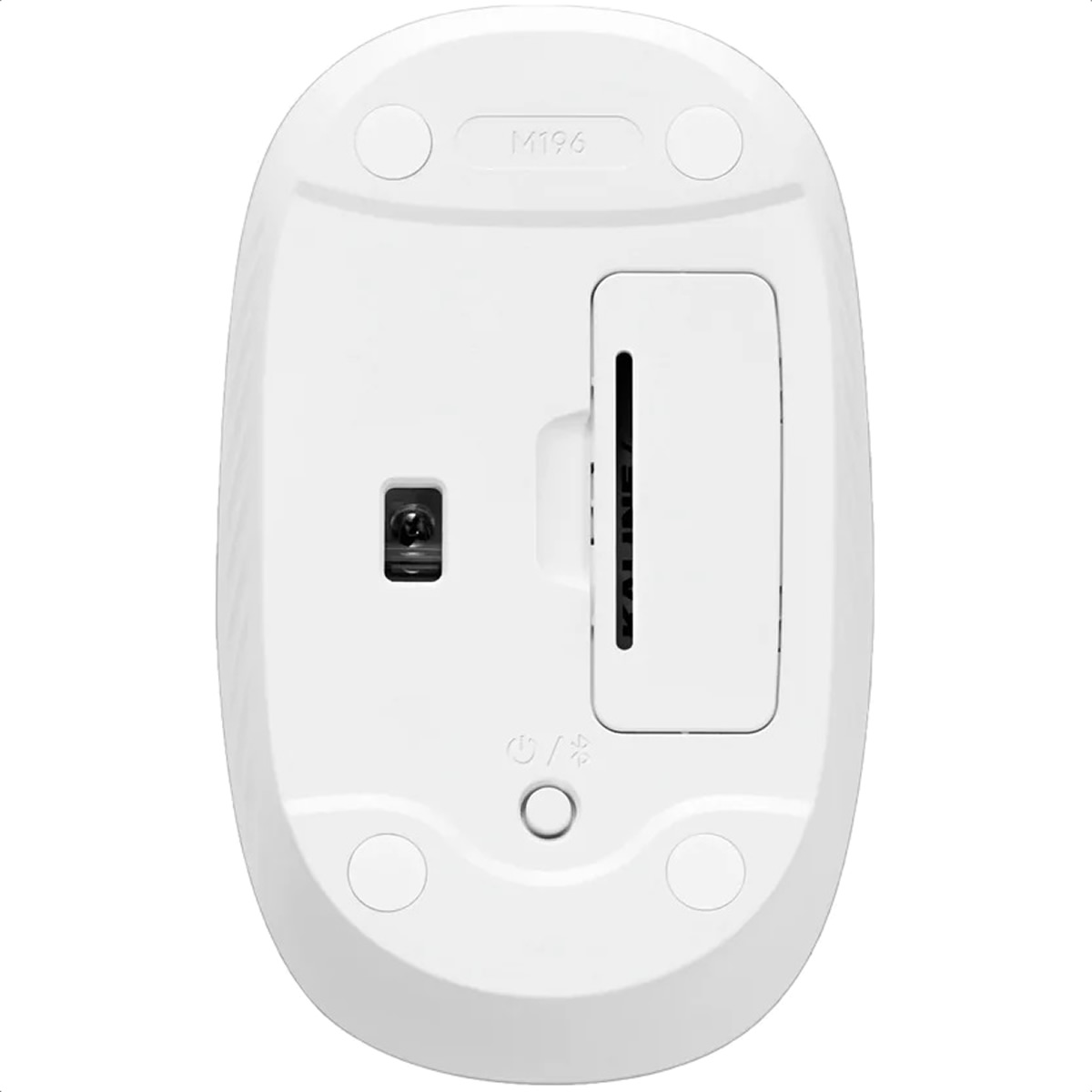 Mouse Logitech M196 Bluetooth Inalámbrico Óptico Blanco 910-007457